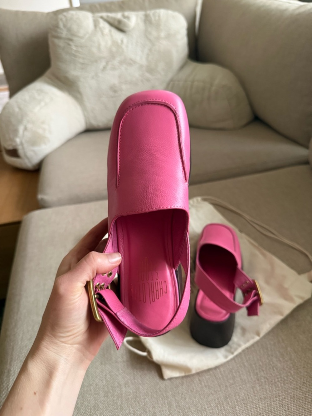 NWOT Charlotte Stone Carlos Fandango Heels 7 - Picture 7 of 16